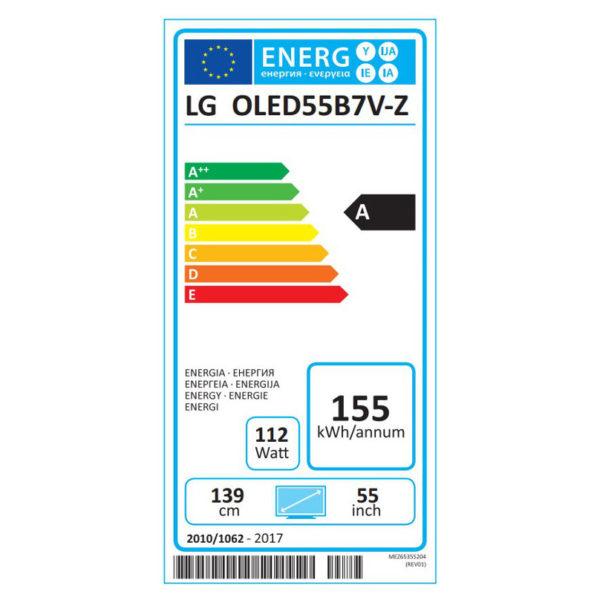 LG 55B7V OLED Smart Television 55inch LG 55B7V OLED Smart Television 55inch