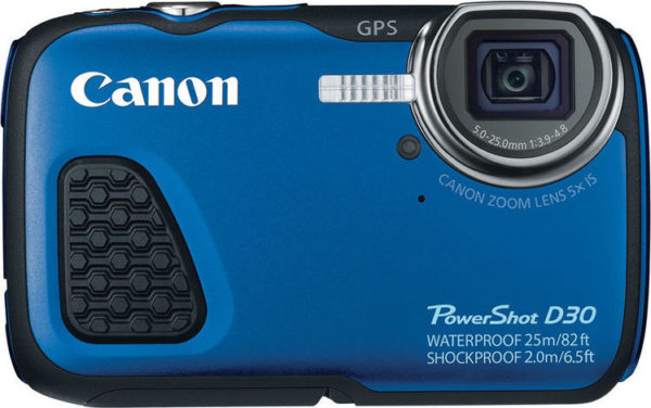 Canon PowerShot D30 HS Digital Camera Blue Canon PowerShot D30 HS Digital Camera Blue