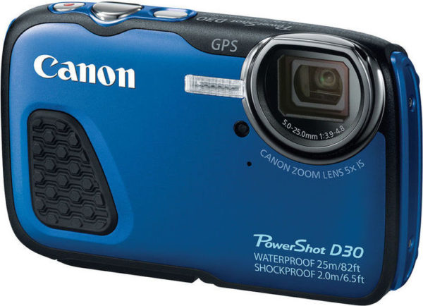 Canon PowerShot D30 HS Digital Camera Blue Canon PowerShot D30 HS Digital Camera Blue