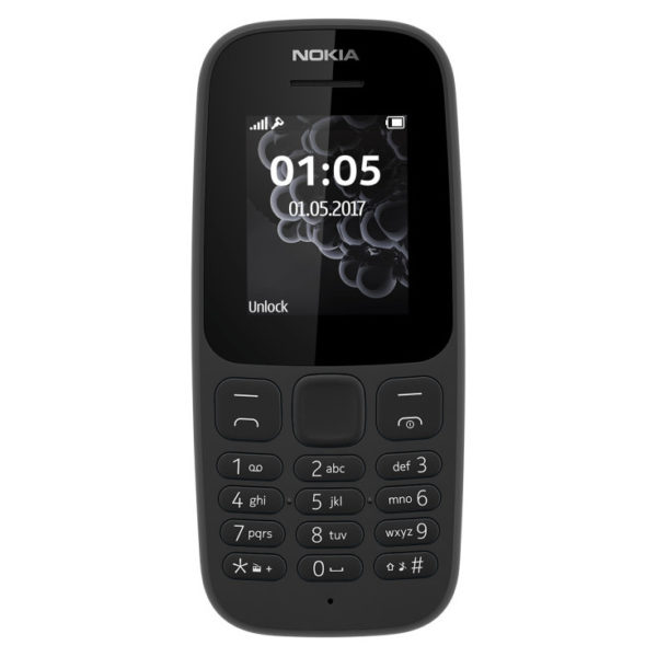 Nokia 105 ( 2017 ) Single Sim Mobile Phone Black Nokia 105 ( 2017 ) Single Sim Mobile Phone Black