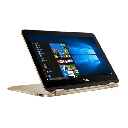 Asus VivoBook Flip 12 TP203NAH Convertible Touch Laptop - Celeron 1.6GHz 2GB 500GB Shared Win10 11.6inch HD Gold Asus VivoBook Flip 12 TP203NAH Convertible Touch Laptop - Celeron 1.6GHz 2GB 500GB Shared Win10 11.6inch HD Gold