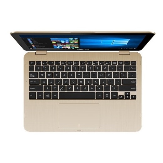 Asus VivoBook Flip 12 TP203NAH Convertible Touch Laptop - Celeron 1.6GHz 2GB 500GB Shared Win10 11.6inch HD Gold Asus VivoBook Flip 12 TP203NAH Convertible Touch Laptop - Celeron 1.6GHz 2GB 500GB Shared Win10 11.6inch HD Gold
