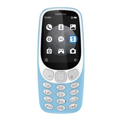Nokia 3310 3G TA1006 Mobile Phone Azure Nokia 3310 3G TA1006 Mobile Phone Azure