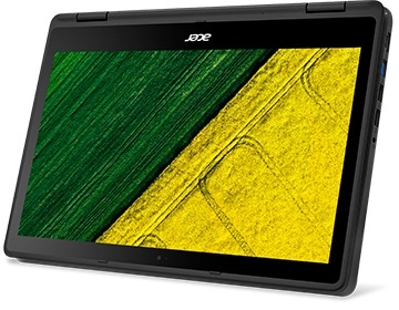 Acer Spin 5 SP513 Convertible Touch Laptop - Core i5 2.5GHz 8GB 256GB Shared Win10 13.3inch FHD Black Acer Spin 5 SP513 Convertible Touch Laptop - Core i5 2.5GHz 8GB 256GB Shared Win10 13.3inch FHD Black
