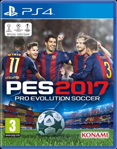 PS4 PES 2017 Game PS4 PES 2017 Game