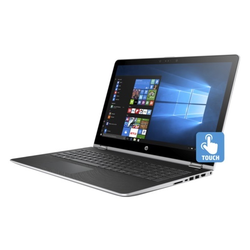 HP Pavilion x360 15-BR101NE Convertible Touch Laptop - Corei7 1.8GHz 8GB 1TB+128GB 4GB Win10 15.6inch FHD Silver HP Pavilion x360 15-BR101NE Convertible Touch Laptop - Corei7 1.8GHz 8GB 1TB+128GB 4GB Win10 15.6inch FHD Silver