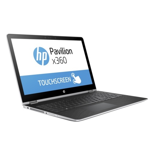 HP Pavilion x360 15-BR101NE Convertible Touch Laptop - Corei7 1.8GHz 8GB 1TB+128GB 4GB Win10 15.6inch FHD Silver HP Pavilion x360 15-BR101NE Convertible Touch Laptop - Corei7 1.8GHz 8GB 1TB+128GB 4GB Win10 15.6inch FHD Silver