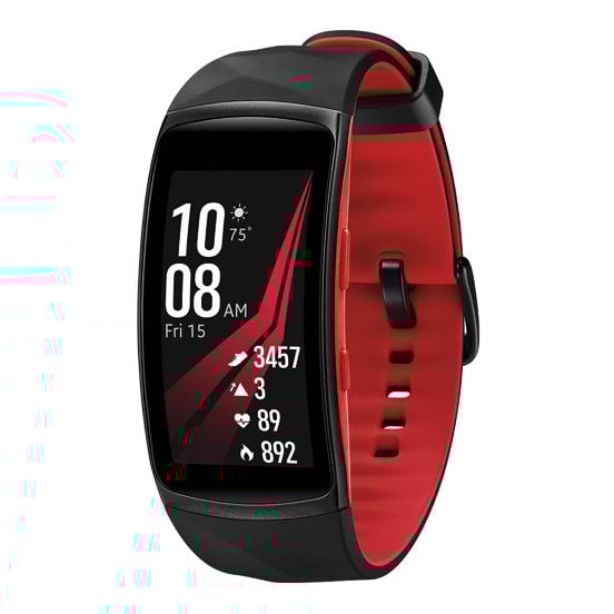 Samsung Gear Fit2 Pro Fitness Band Small Red - SM-R365 Samsung Gear Fit2 Pro Fitness Band Small Red - SM-R365