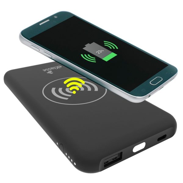 Eklasse Wireless Power Bank 10000mAh/2A Black EKWLPB01XM Eklasse Wireless Power Bank 10000mAh/2A Black EKWLPB01XM