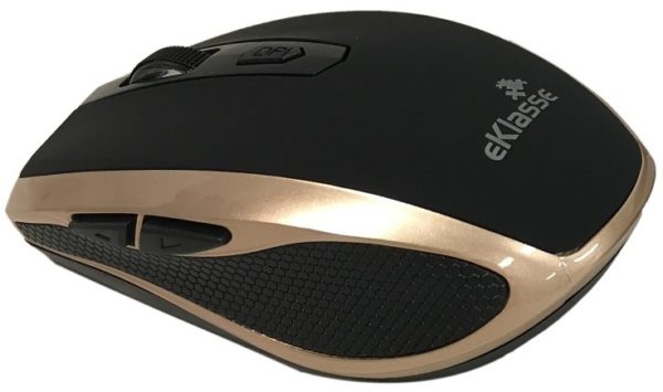 Eklasse EKWLM04 Wireless Optical Mouse 2.4G Black/Gold Eklasse EKWLM04 Wireless Optical Mouse 2.4G Black/Gold