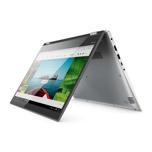 Lenovo Yoga 520 Convertible Touch Laptop - Core i3 2.7GHz 4GB 1TB Shared Win10 14inch HD Mineral Grey Lenovo Yoga 520 Convertible Touch Laptop - Core i3 2.7GHz 4GB 1TB Shared Win10 14inch HD Mineral Grey