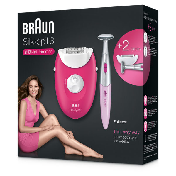 Braun Epilator & Bikni Trimmer SE3420 Braun Epilator & Bikni Trimmer SE3420