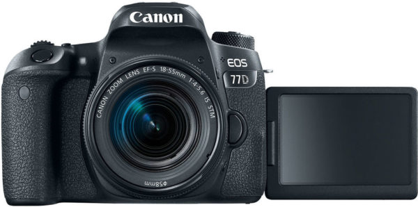 Canon EOS 77D DSLR Camera Black With EFS 18-55mm IS STM Lens Canon EOS 77D DSLR Camera Black With EFS 18-55mm IS STM Lens