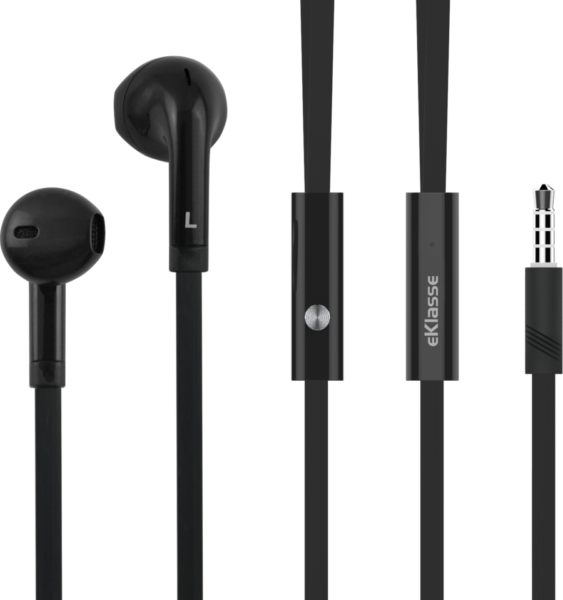 Eklasse EKEP03 Stereo Earphone Black With Mic Eklasse EKEP03 Stereo Earphone Black With Mic