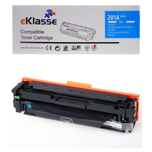 Eklasse EKCF401A Laserjet Toner Cyan Eklasse EKCF401A Laserjet Toner Cyan