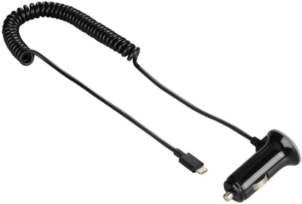Hama U6108999 Car Lightning Charger For Apple Black Hama U6108999 Car Lightning Charger For Apple Black