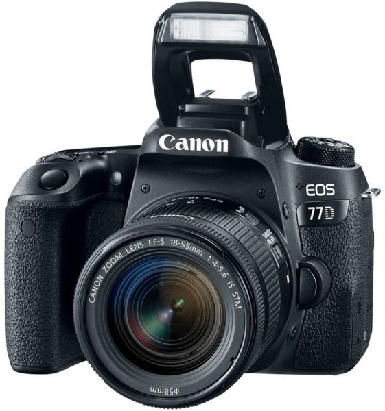 Canon EOS 77D DSLR Camera Black With EFS 18-55mm IS STM Lens Canon EOS 77D DSLR Camera Black With EFS 18-55mm IS STM Lens