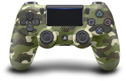 Sony PS4 DualShock 4 V2 Wireless Controller Green Camouflage Sony PS4 DualShock 4 V2 Wireless Controller Green Camouflage