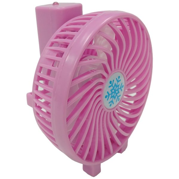 Eklasse 3 Speed Rechargeable Portable Fan Pink EKPF01XM Eklasse 3 Speed Rechargeable Portable Fan Pink EKPF01XM