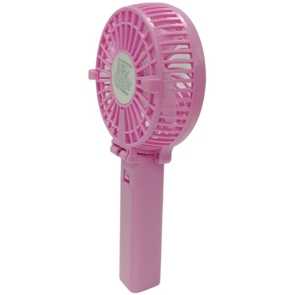 Eklasse 3 Speed Rechargeable Portable Fan Pink EKPF01XM Eklasse 3 Speed Rechargeable Portable Fan Pink EKPF01XM