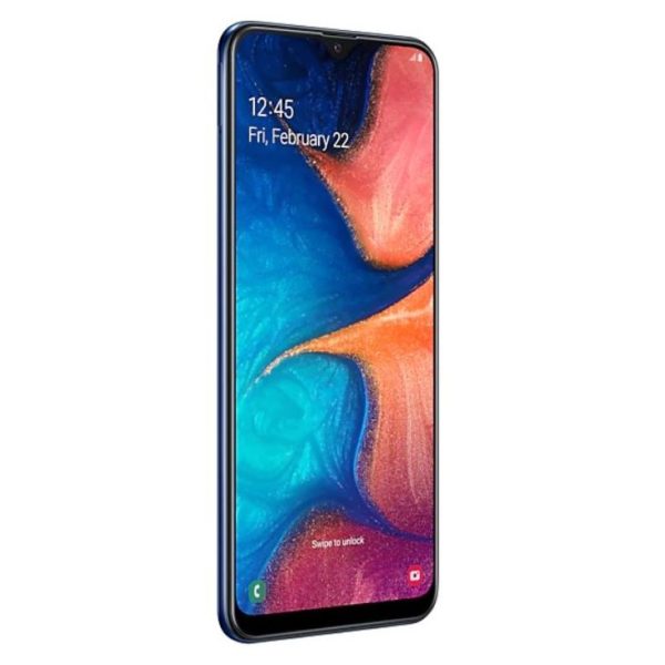 Samsung Galaxy A20 32GB Blue SM-A205F 4G Dual Sim Smartphone Samsung Galaxy A20 32GB Blue SM-A205F 4G Dual Sim Smartphone