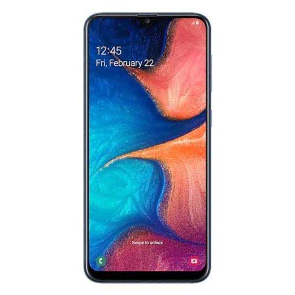 Samsung Galaxy A20 32GB Blue SM-A205F 4G Dual Sim Smartphone Samsung Galaxy A20 32GB Blue SM-A205F 4G Dual Sim Smartphone