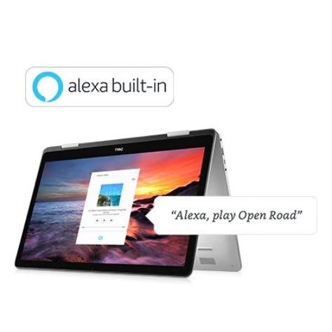 Dell Inspiron 13 7386 Convertible Touch Laptop - Core i7 1.8GHz 16GB 512GB Shared Win10 13.3inch FHD Silver + Pre-loaded MS Office Dell Inspiron 13 7386 Convertible Touch Laptop - Core i7 1.8GHz 16GB 512GB Shared Win10 13.3inch FHD Silver + Pre-loaded MS Office