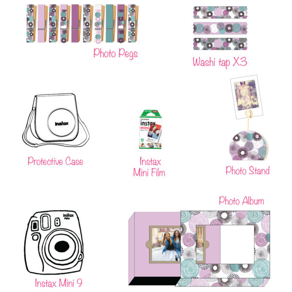 Fujifilm Instax Mini 9 Instant Film Camera Lime Green Value Pack Fujifilm Instax Mini 9 Instant Film Camera Lime Green Value Pack