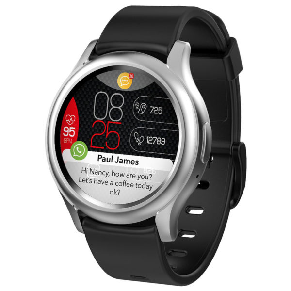 MyKronoz ZEROUND3 Smart Watch - Black/Silver MyKronoz ZEROUND3 Smart Watch - Black/Silver