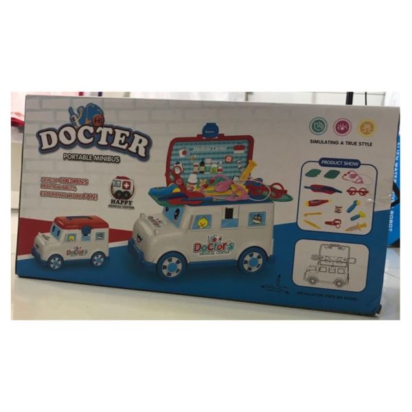 Doctor Portable Mini Bus Toy Doctor Portable Mini Bus Toy
