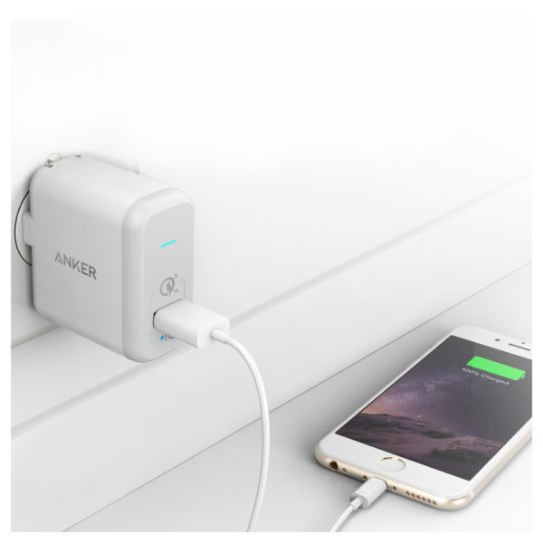 Anker Power Port Plus Wall Charger - White Anker Power Port Plus Wall Charger - White