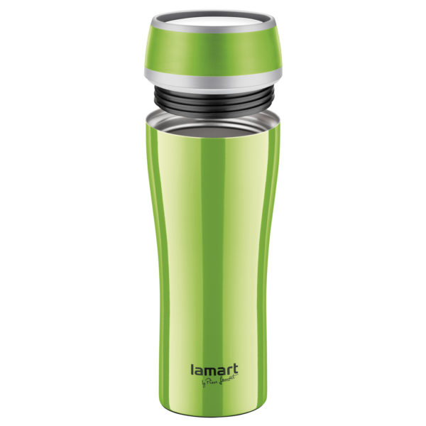 Lamart Thermo Vacuum Flask 400ml Green Lamart Thermo Vacuum Flask 400ml Green