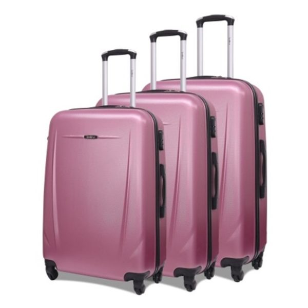 Traveller TR3304-SET ABS 4Wheel Trolley 20" 24" 28" Assorted Color Traveller TR3304-SET ABS 4Wheel Trolley 20" 24" 28" Assorted Color