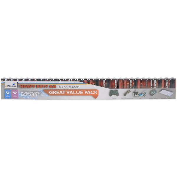 Eklasse Heavy Duty Battery AA 30pcs Pack Eklasse Heavy Duty Battery AA 30pcs Pack