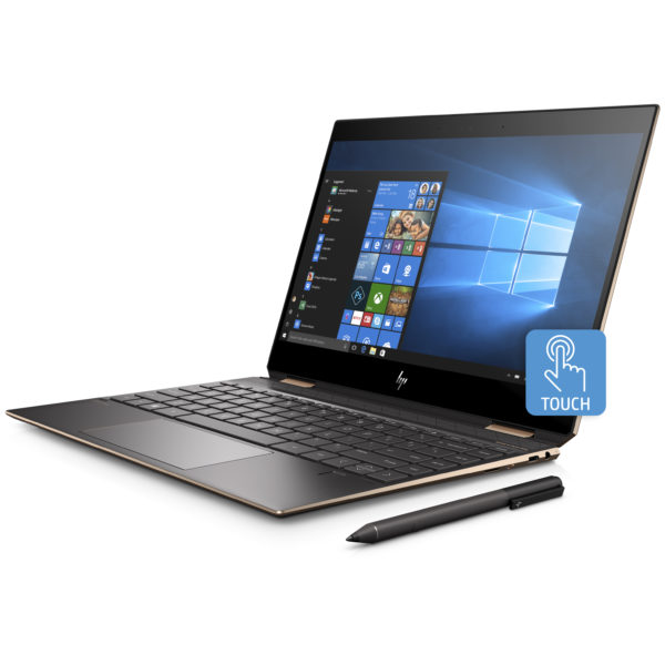 HP Spectre x360 13-AP0007NE Convertible Touch Laptop - Core i5 1.6GHz 8GB 512GB Shared Win10 13.3inch FHD Dark Ash Silver HP Spectre x360 13-AP0007NE Convertible Touch Laptop - Core i5 1.6GHz 8GB 512GB Shared Win10 13.3inch FHD Dark Ash Silver
