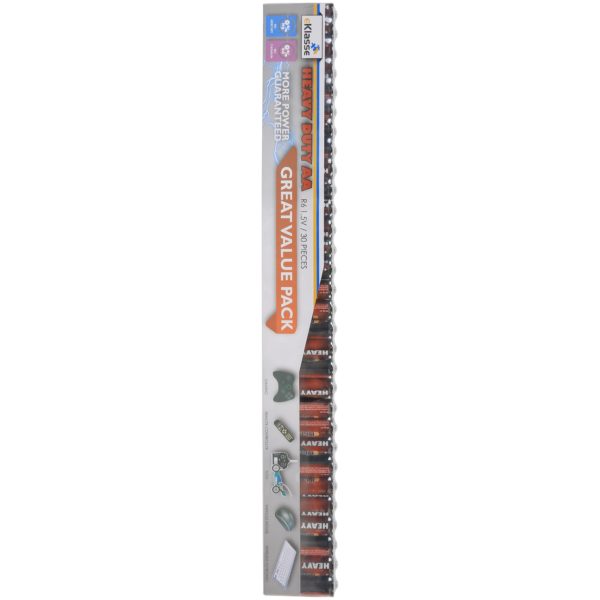 Eklasse Heavy Duty Battery AA 30pcs Pack Eklasse Heavy Duty Battery AA 30pcs Pack