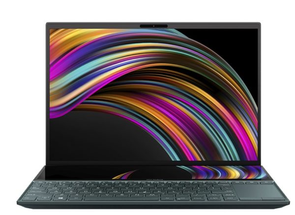Asus ZenBook Duo UX481FL-BM021TS Laptop - Core i7 1.8GHz 16GB 1TB 2GB Win10 14inch FHD Celestial Blue Asus ZenBook Duo UX481FL-BM021TS Laptop - Core i7 1.8GHz 16GB 1TB 2GB Win10 14inch FHD Celestial Blue