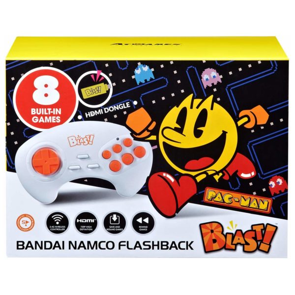 AtGames Bandai Namco Flashback Blast Console With 8 Built-In Games AtGames Bandai Namco Flashback Blast Console With 8 Built-In Games