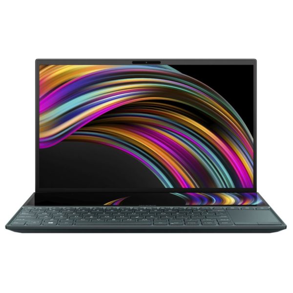 Asus ZenBook Duo UX481FL-BM021TS Laptop - Core i7 1.8GHz 16GB 1TB 2GB Win10 14inch FHD Celestial Blue Asus ZenBook Duo UX481FL-BM021TS Laptop - Core i7 1.8GHz 16GB 1TB 2GB Win10 14inch FHD Celestial Blue