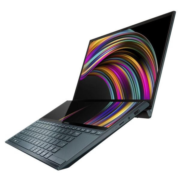Asus ZenBook Duo UX481FL-BM021TS Laptop - Core i7 1.8GHz 16GB 1TB 2GB Win10 14inch FHD Celestial Blue Asus ZenBook Duo UX481FL-BM021TS Laptop - Core i7 1.8GHz 16GB 1TB 2GB Win10 14inch FHD Celestial Blue