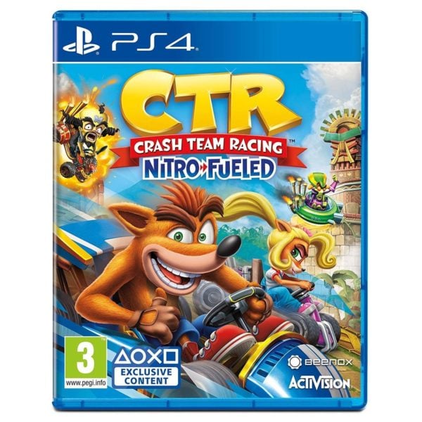 PS4 Crash Team Racing Nitro Fueled Game PS4 Crash Team Racing Nitro Fueled Game
