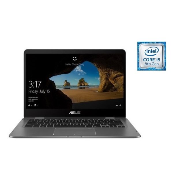 Asus ZenBook Flip UX461FN-E1048T Laptop - Core i5 1.6GHz 8GB 512GB 2GB Win10 14inch FHD Grey Asus ZenBook Flip UX461FN-E1048T Laptop - Core i5 1.6GHz 8GB 512GB 2GB Win10 14inch FHD Grey