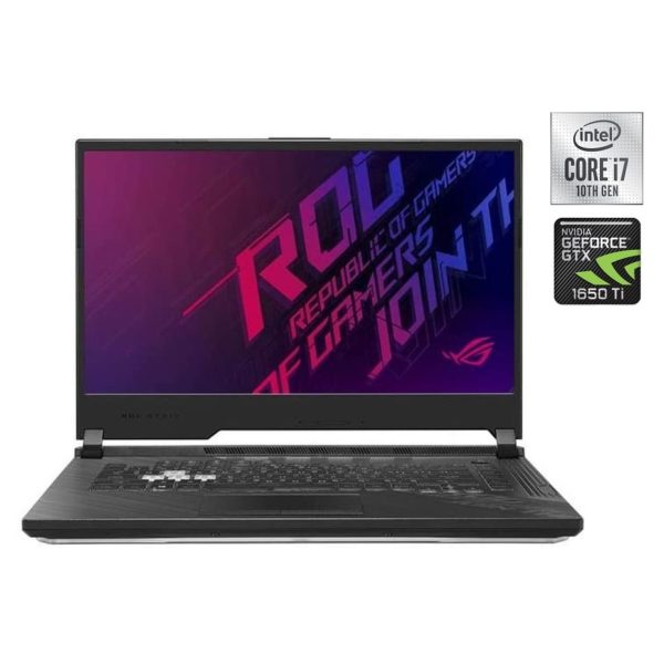 Asus ROG Strix G15 G512LI-HN086T Gaming Laptop - Core i7 2.6GHz 16GB 1TB 4GB Win10 15.6inch FHD Original Black Asus ROG Strix G15 G512LI-HN086T Gaming Laptop - Core i7 2.6GHz 16GB 1TB 4GB Win10 15.6inch FHD Original Black