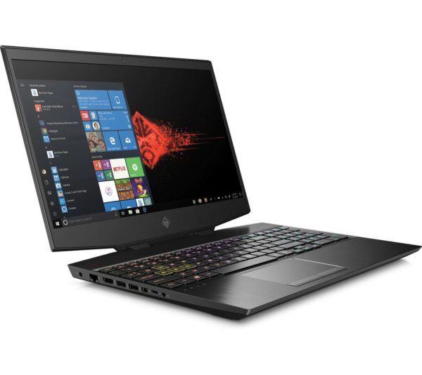 HP OMEN 15-DH1000NE Gaming Laptop - Core i7 2.6GHz 16GB 1TB 6GB Win10 15.6inch FHD Black English/Arabic Keyboard HP OMEN 15-DH1000NE Gaming Laptop - Core i7 2.6GHz 16GB 1TB 6GB Win10 15.6inch FHD Black English/Arabic Keyboard