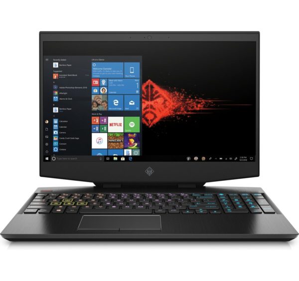 HP OMEN 15-DH1000NE Gaming Laptop - Core i7 2.6GHz 16GB 1TB 6GB Win10 15.6inch FHD Black English/Arabic Keyboard HP OMEN 15-DH1000NE Gaming Laptop - Core i7 2.6GHz 16GB 1TB 6GB Win10 15.6inch FHD Black English/Arabic Keyboard