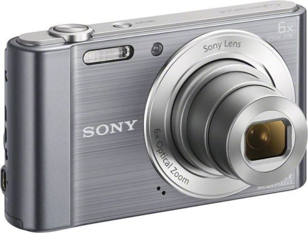 Sony Cybershot DSCW810 Digital Camera Silver Sony Cybershot DSCW810 Digital Camera Silver