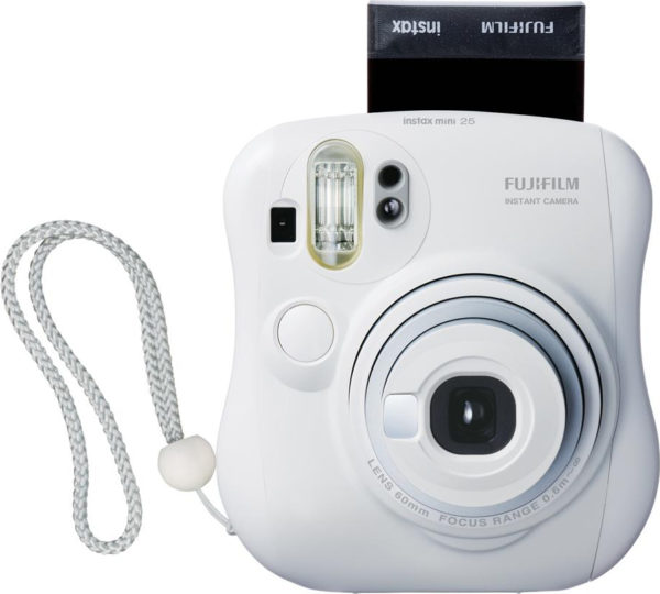 Fujifilm INSTAXMINI25 Instant Film Camera White + 10 Sheets Fujifilm INSTAXMINI25 Instant Film Camera White + 10 Sheets