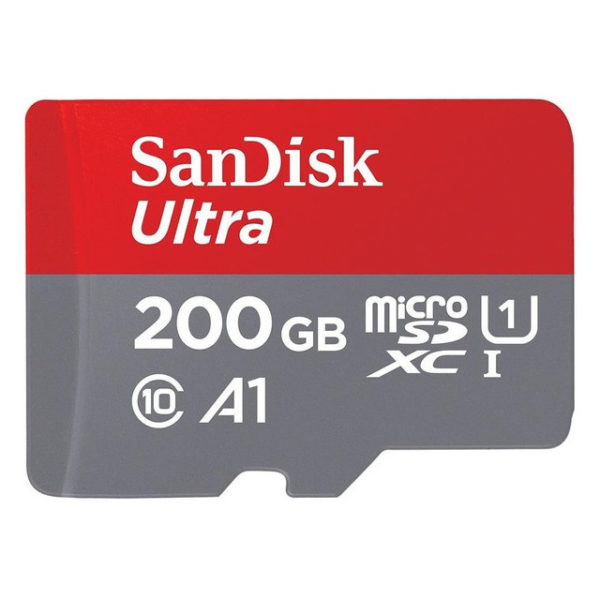 Sandisk Ultra A1 Micro SD Card 200GB With Adapter Sandisk Ultra A1 Micro SD Card 200GB With Adapter