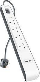 Belkin BSV804AF2M Surge Protector 8Outlet 2USB 2.4A Belkin BSV804AF2M Surge Protector 8Outlet 2USB 2.4A