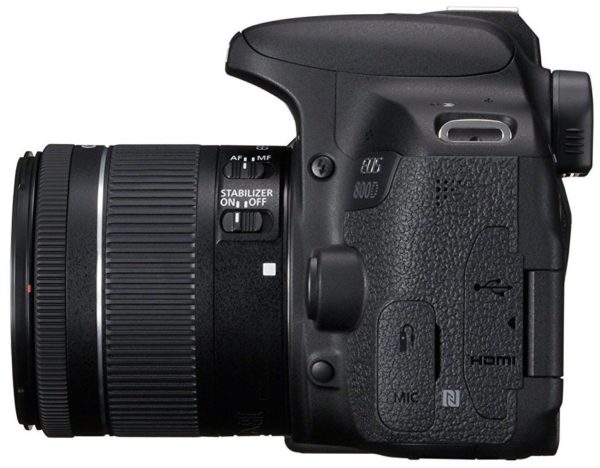 Canon EOS 800D DSLR Camera Black With EFS 18-55mm IS STM Lens Canon EOS 800D DSLR Camera Black With EFS 18-55mm IS STM Lens